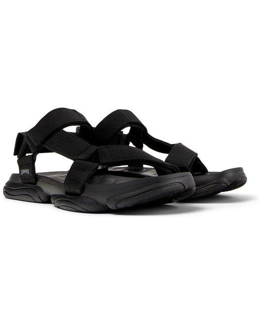 Camper Black Sandals for men