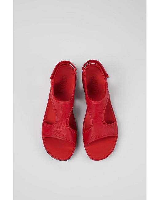 Camper Red Sandals