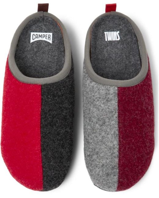 Camper Red Slipper