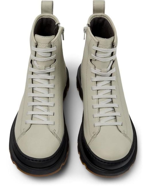 Camper Natural Ankle Boots