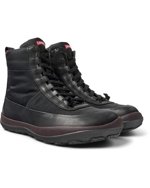 Camper Black Boots