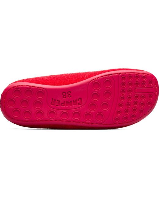 Camper Red Slippers
