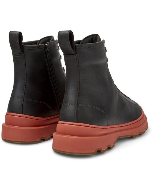 Camper Gray Ankle Boots for men