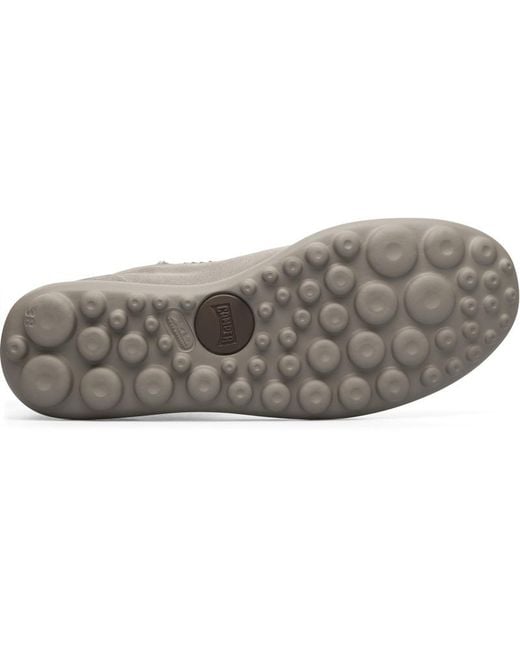 Camper Gray Ankle Boots