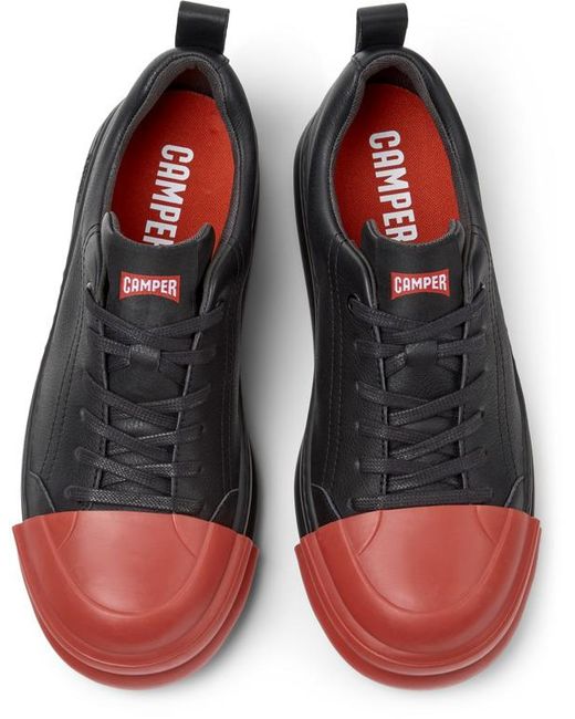 Camper Black Junction Runner Sneaker