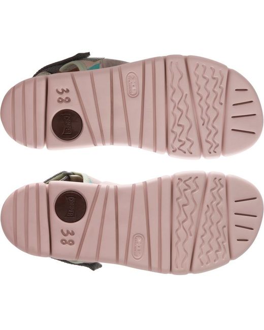 Camper Metallic Sandals