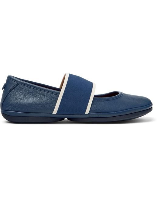 Camper Blue Ballerinas
