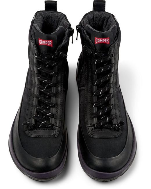Camper Black Boots