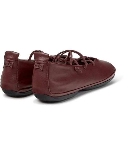 Camper Brown Ballerinas