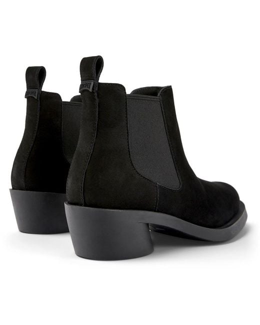 Camper Black Bonnie Chelsea Boot