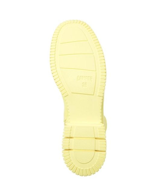Camper Yellow Tm Lyocell Ankle Boots