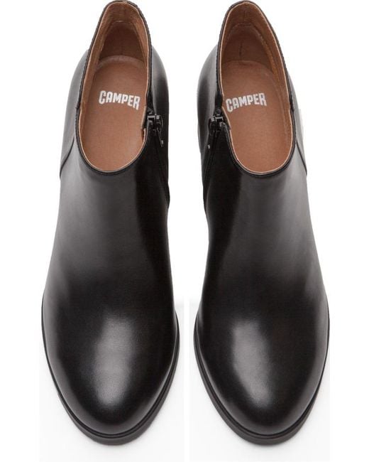 Camper Black Ankle Boots