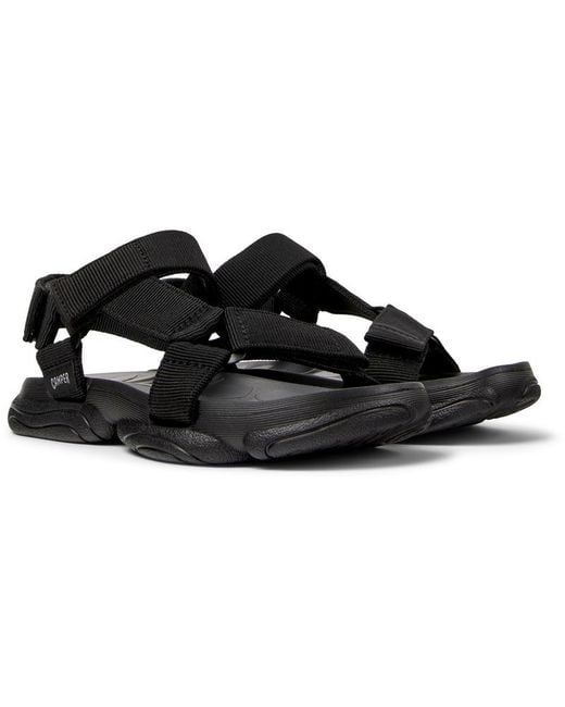 Camper Black Sandals