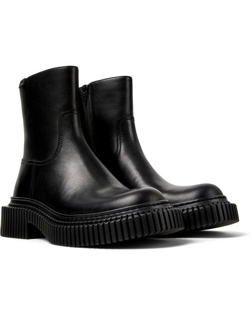 Camper Black Ankle Boots
