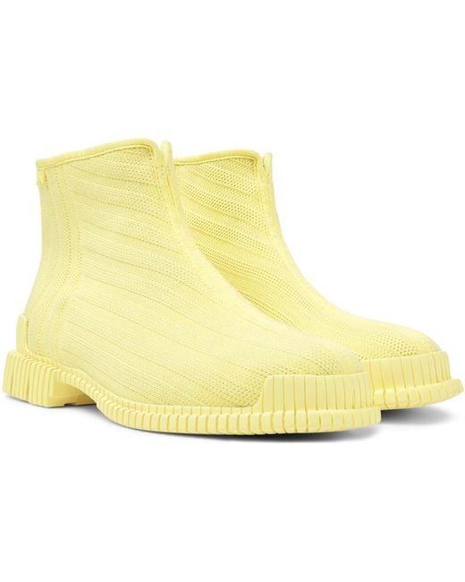 Camper Yellow Tm Lyocell Ankle Boots
