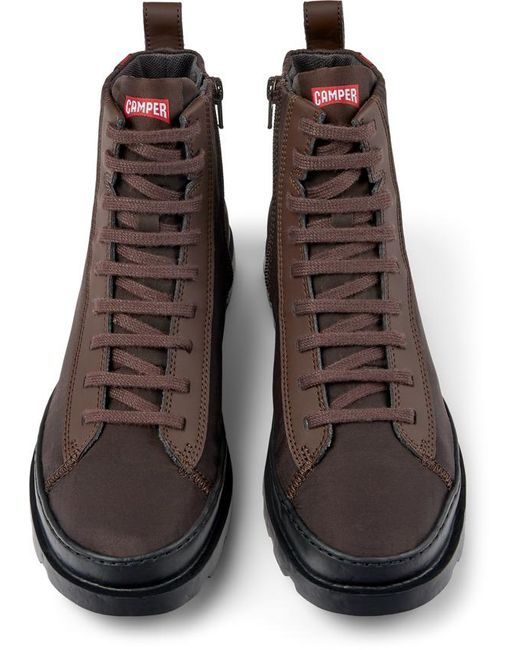 Camper Brown Ankle Boots