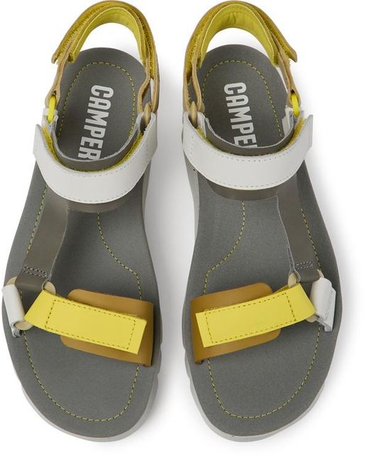 Camper Metallic Sandals