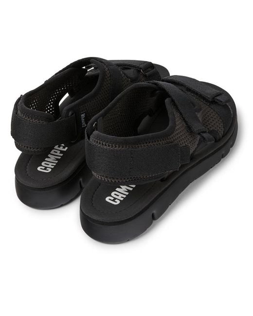Camper Black Sandals