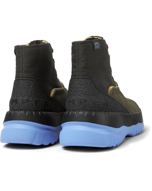 Camper Blue Ankle Boots