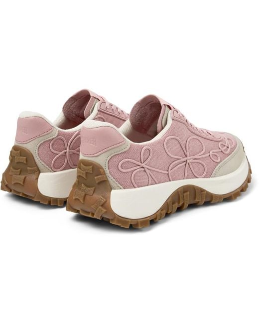 Camper Pink Drift Trail Sneaker