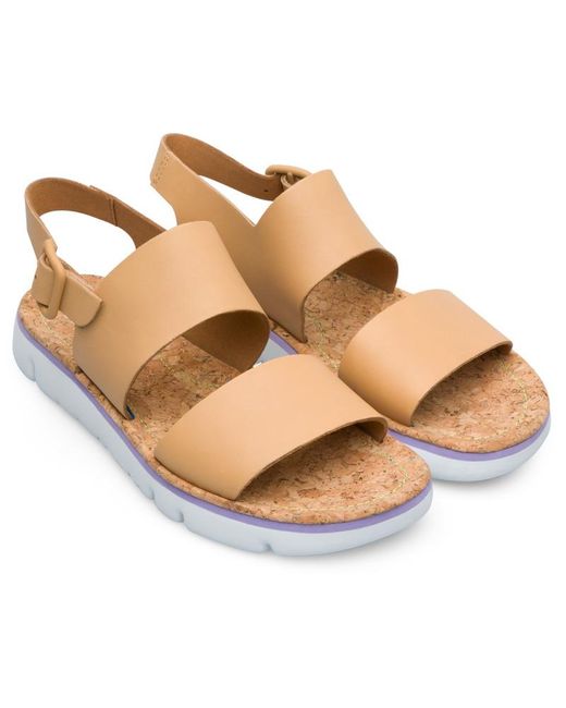 Camper Metallic Sandals