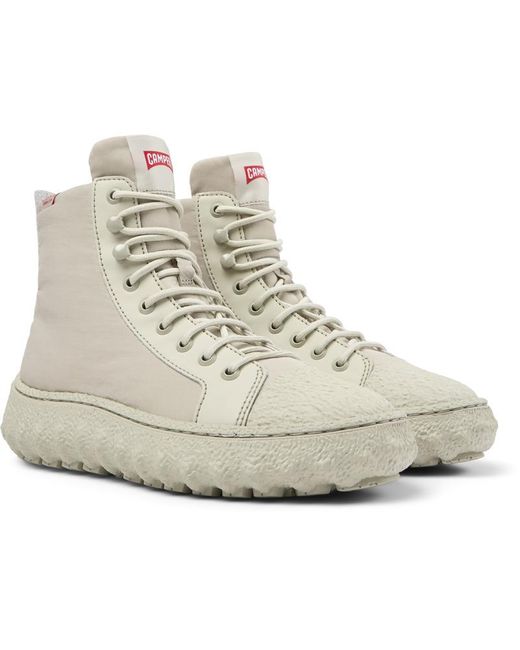 Camper Natural Ankle Boots