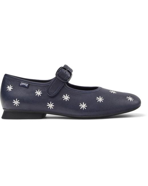 Camper Blue Ballerinas