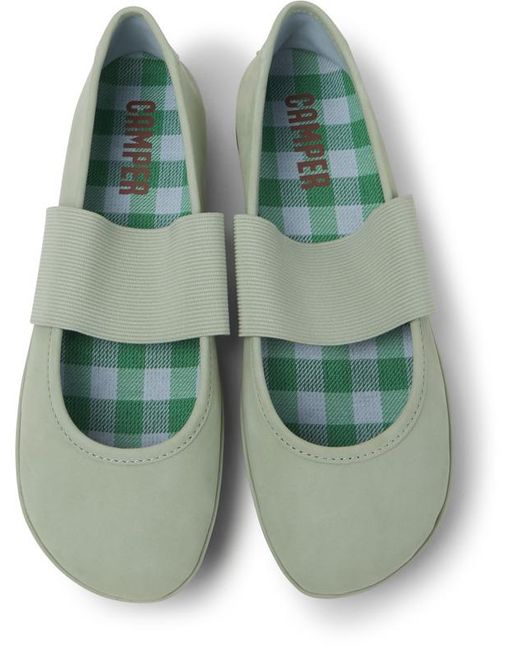 Camper Green Nubuck Shoes