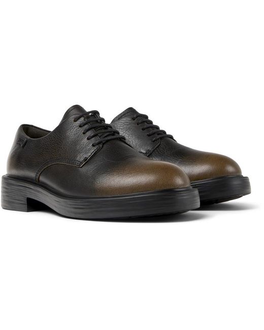 Camper Black Flache schuhe