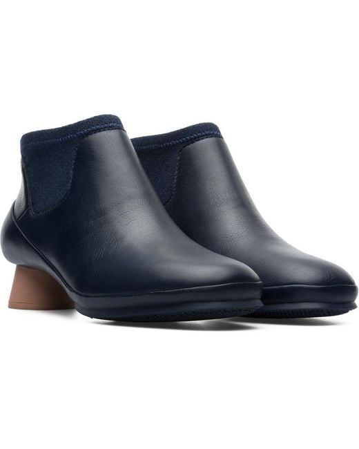 Camper Blue Ankle Boots