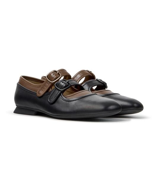 Camper Black Ballerinas