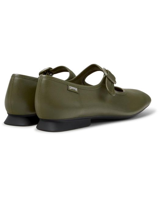 Camper Green Ballerinas