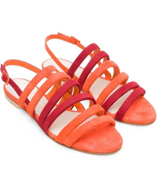 Camper Red Sandals