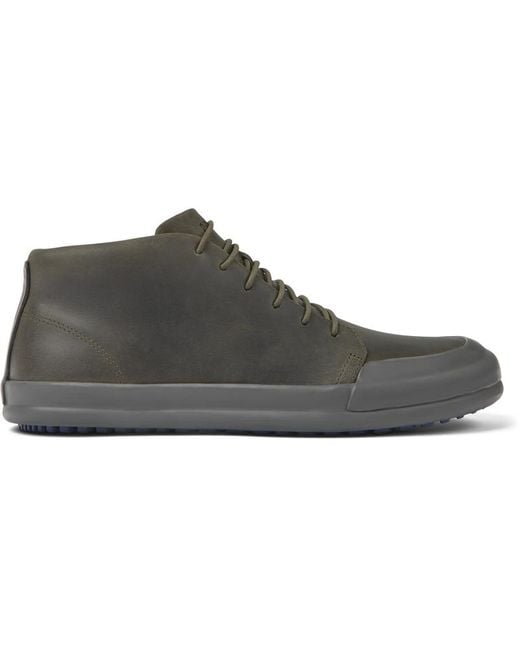 Camper Gray Ankle Boots for men