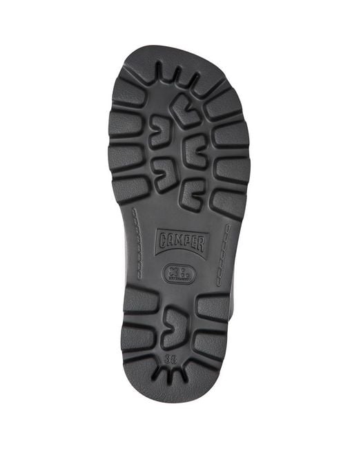 Camper Black Brutus Sandal