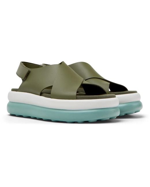 Camper Green Sandals