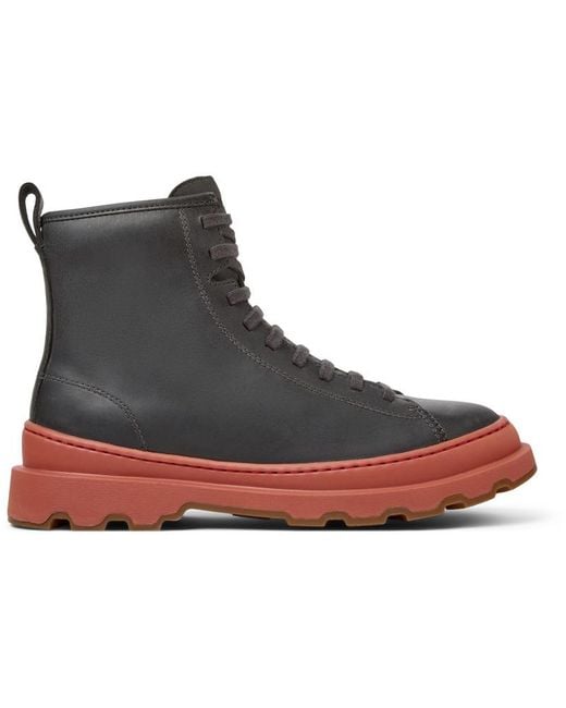 Camper Brown Ankle Boots
