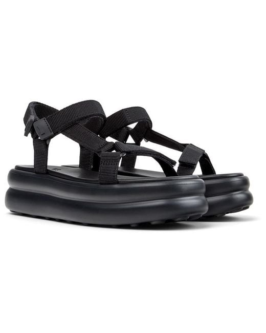Camper Black Sandals