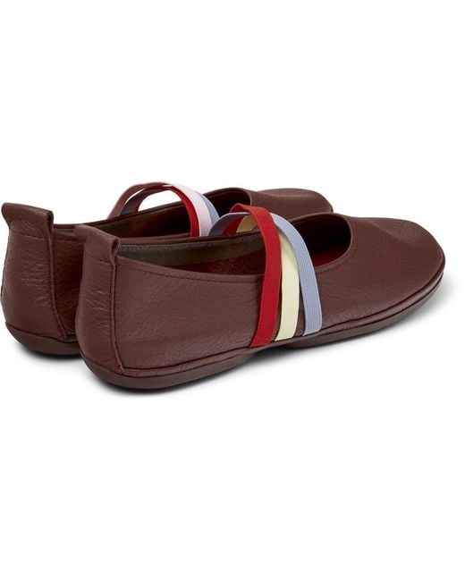 Camper Brown Ballerinas