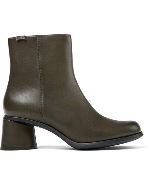 Camper Green Ankle Boots