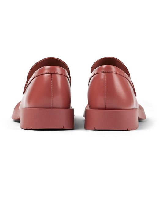 Camper Red Loafers