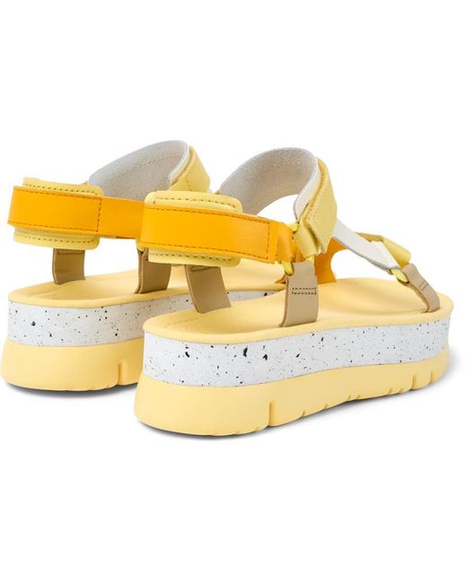 Camper Metallic Sandals