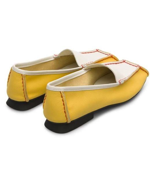 Camper Yellow Ballerinas