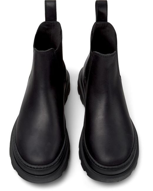 Camper Black Ankle Boots