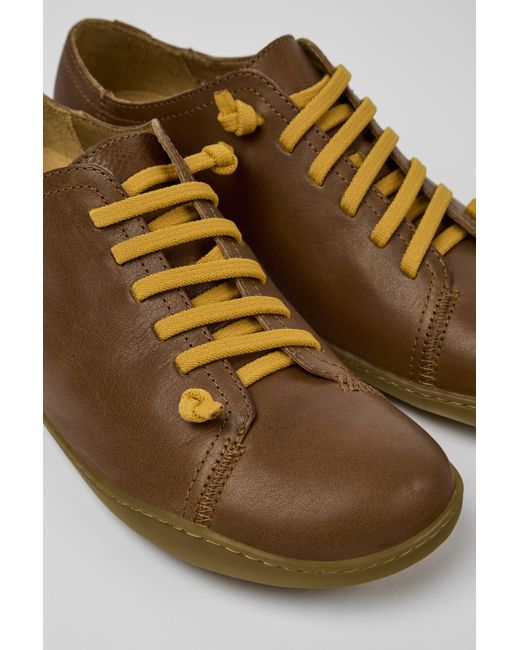 camper leather shoes