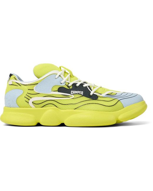 Camper Yellow Sneakers for men