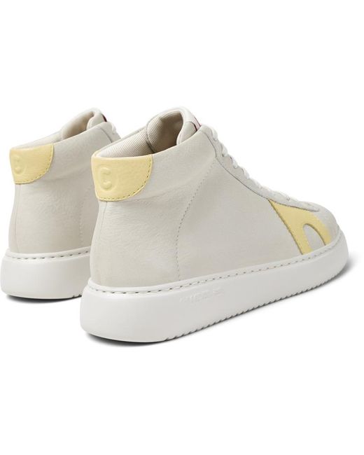 Camper White Ankle Boots