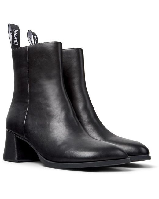 Camper Black Ankle Boots