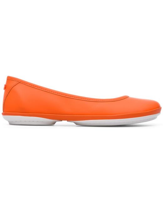 Camper Orange Ballerinas