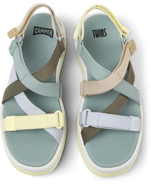 Camper Blue Sandals